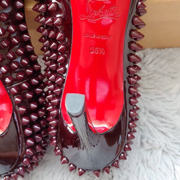 CHRISTIAN LOUBOUTIN Spikes Pumps - Picture 13 of 14